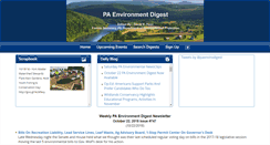 Desktop Screenshot of paenvironmentdigest.com